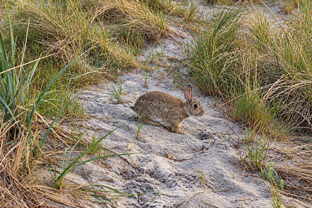 Wildkaninchen (Strandhase)