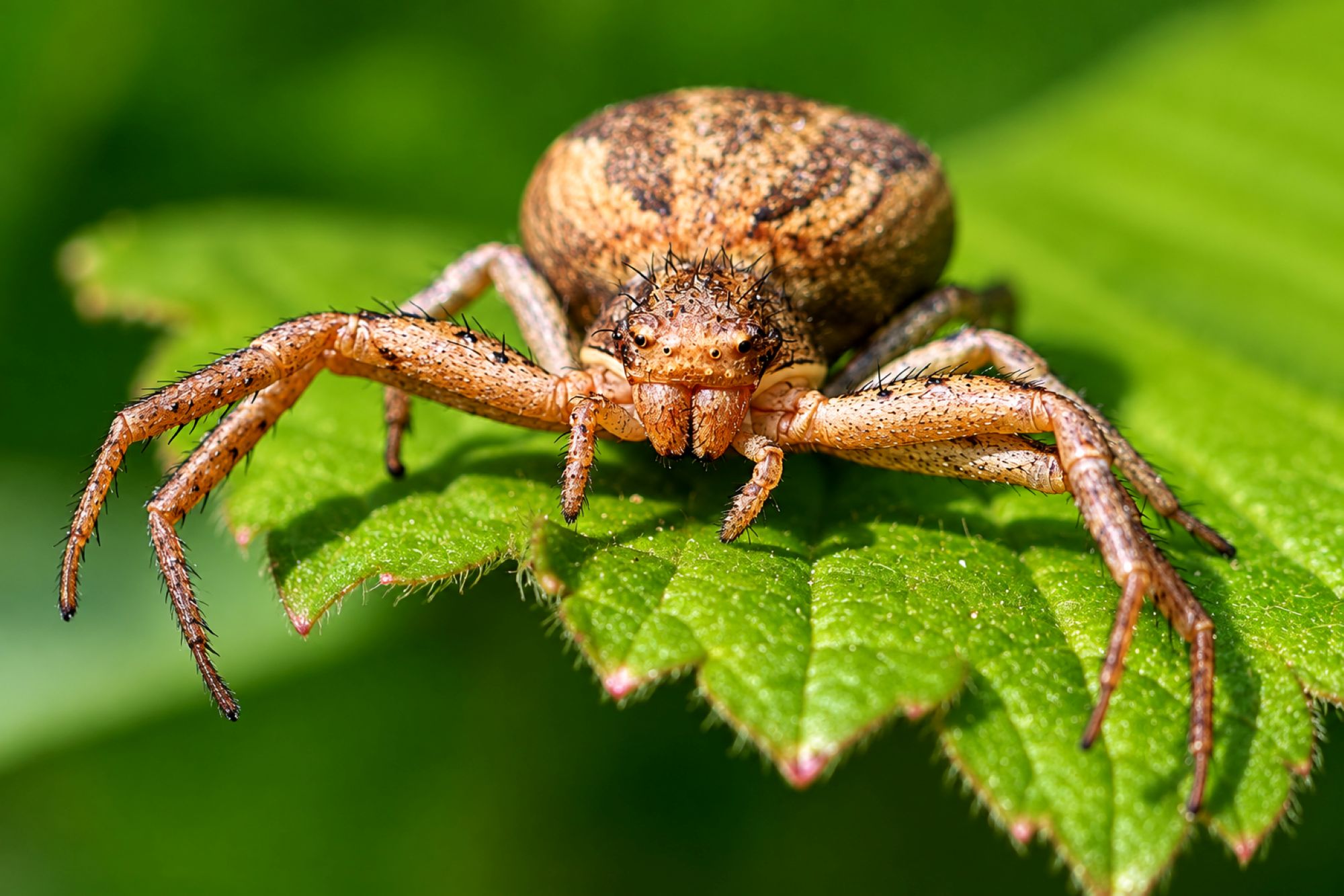 Braune Krabbenspinne